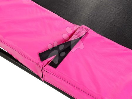 Bodentrampoline - EXIT Silhouette Bodentrampolin ø427cm mit Sicherheitsnetz - rosa - 4