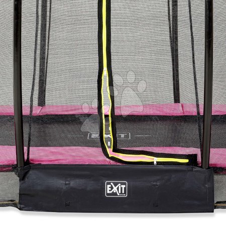 Bodentrampoline - EXIT Silhouette Bodentrampolin ø427cm mit Sicherheitsnetz - rosa - 5