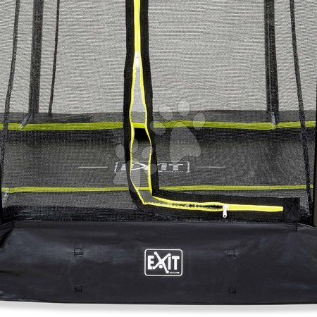 In Ground Trampolines  - EXIT Silhouette ground trampoline 153x214cm with safety net - black - 7