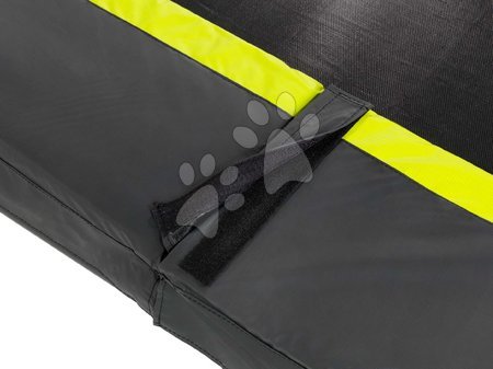 Bodentrampoline - EXIT Silhouette Bodentrampolin 214x305cm mit Sicherheitsnetz - schwarz - 6