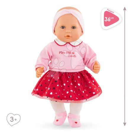 Dolls from 24 months - Bábika Albane Hearts Petals Mon Grand Poupon Corolle - 5