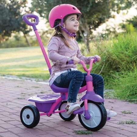 Triciklik 15 hónapos kortól - Tricikli összecsukható Folding Fun Trike 2in1 Pink smarTrike - 3