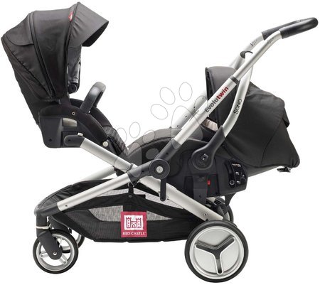 Autosedačky - Autosedačka se stříškou Casual Play Sono Fix Car Seat Black Red Castle - 4