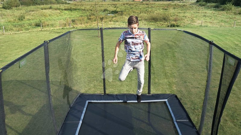 Trampolines avec filet de sécurité - Trampoline avec filet de protection et échelle PeakPro Exit Toys - 10