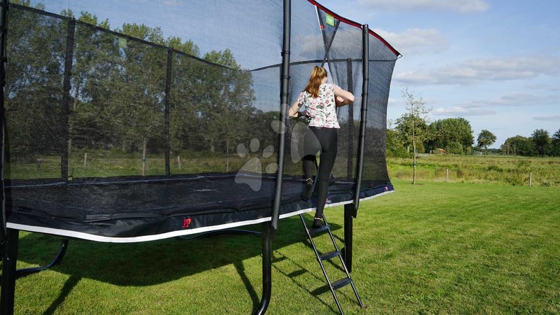 Trampolines avec filet de sécurité - Trampoline avec filet de protection et échelle PeakPro Exit Toys - 11