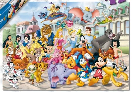 Gyerek puzzle 100-300 darabos - Puzzle Disney Felvonulás Educa - 2