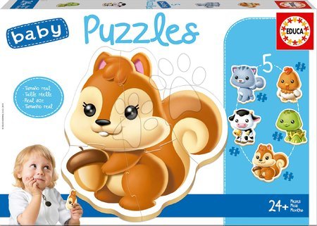 Juguetes para los más pequeños | Página 14 - Puzzle Bebé Animales con gato Educa_1