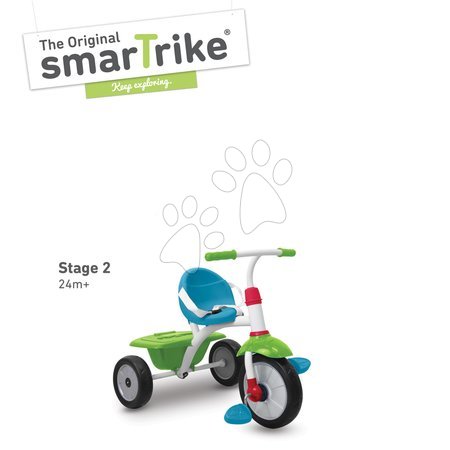 Tříkolky od 15 měsíců - Tříkolka Fun Plus smarTrike - 1