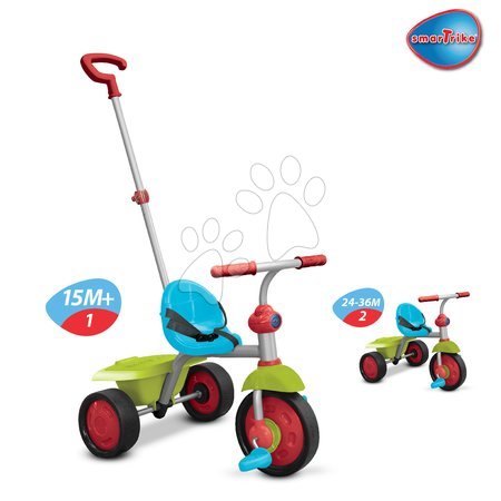 Tříkolky od 15 měsíců - Tříkolka Fun smarTrike - 1