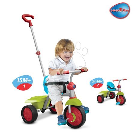 Tříkolky od 15 měsíců - Tříkolka Fun smarTrike - 3