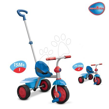 Tříkolky od 15 měsíců - Tříkolka Fun smarTrike - 2