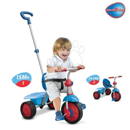 Tříkolky od 15 měsíců - Tříkolka Fun smarTrike - 1