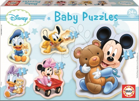 Hračky pre najmenších - Baby puzzle Mickey Mouse Educa