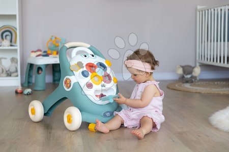 Chodziki dla dzieci  - Dydaktyczny chodzik i wózek Trotty Walker 3in1 Little Smoby - 15