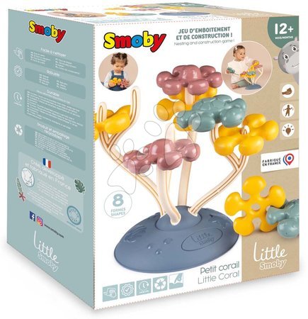 Sviluppo delle capacità motorie - Gioco didattico mondo sottomarino Coral Little Smoby - 12