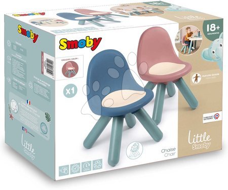 Dětský záhradní nábytek - Židle pro děti Chair Pink Little Smoby - 6