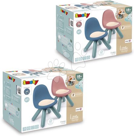 Dětský záhradní nábytek - Židle pro děti 2 kusy Chair Little Smoby - 7