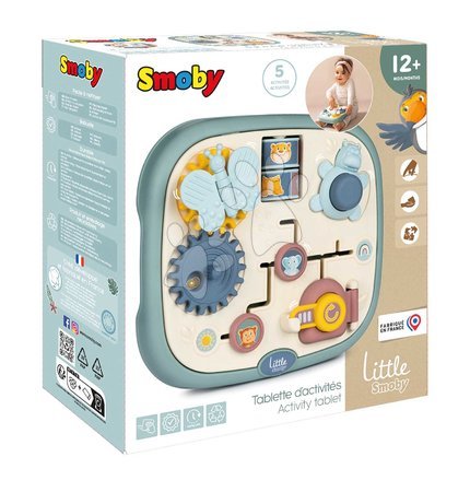 Motor activity toys - Didaktický tablet s labyrintom Activity Tablet Little Smoby - 2