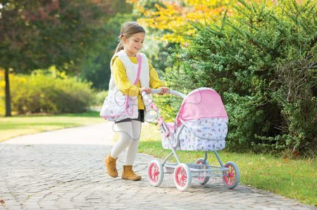 Kočárky od 18 měsíců - Hluboký kočárek Carriage Mon Grand Poupon Corolle - 22