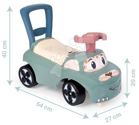 Odrážedla od 10 měsíců - Odrážedlo Auto Ride On Little Smoby - 6