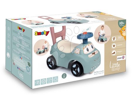 Odrážedla od 10 měsíců - Odrážedlo a chodítko s klaksonem Auto Ride On Little Smoby - 14