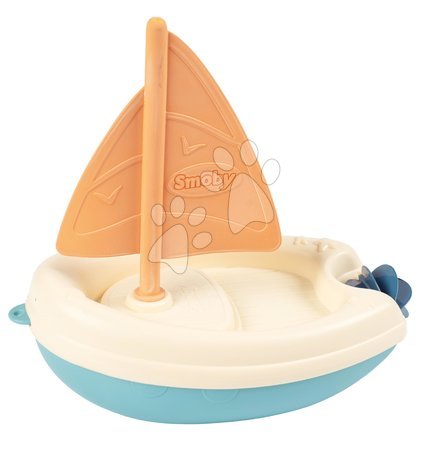 Hračky pre najmenších - Plachetnica z cukrovej trstiny Bio Sugar Cane Sailing Boat Little Smoby