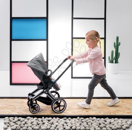 Doll pram sets - Set stroller with dollhouse Cybex Landau 3in1 Priam Corolle - 21