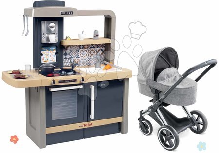 Bargain sets - Set stroller and kitchen with sound Cybex Landau 3in1 Priam Corolle