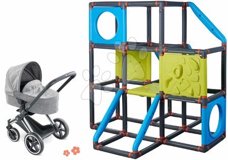 Ma Corolle - Set de poussette pliable et toboggan Cybex Landau 3 en 1 Priam Corolle