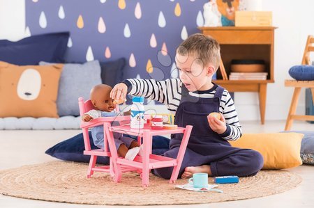 Játékbaba kiegészítők - Reggeliző készlet croissanttal Breakfast Set Corolle - 12