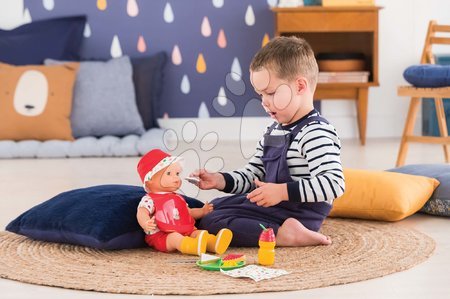 Játékbaba kiegészítők - Ebédkészlet előkével Bon Appetit Set Corolle - 10