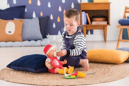 Játékbaba kiegészítők - Ebédkészlet előkével Bon Appetit Set Corolle - 11