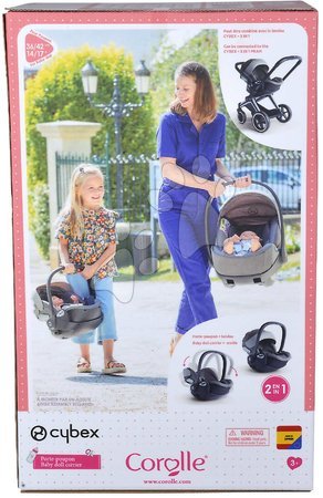 Doll prams from 18 months - Egg for the doll Cybex Baby Doll Carrier 2in1 Corolle - 18