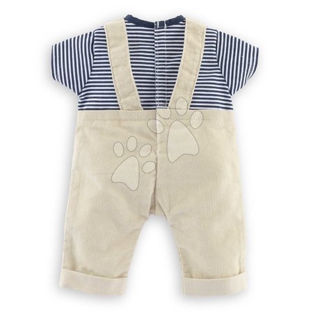 Doll clothing - Oblečenie T-Shirt & Ecru Overalls Loire Riverside Mon Grand Poupon Corolle - 1