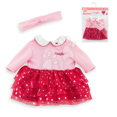 Doll clothing - Oblečenie Dress & Headband Heart Petals Mon Grand Poupon Corolle - 2