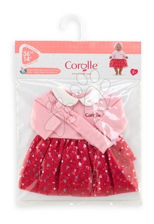 Doll clothing - Oblečenie Dress & Headband Heart Petals Mon Grand Poupon Corolle - 4