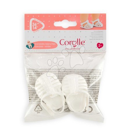 Doll clothing - Topánky Sandals White Mon Grand Poupon Corolle - 6