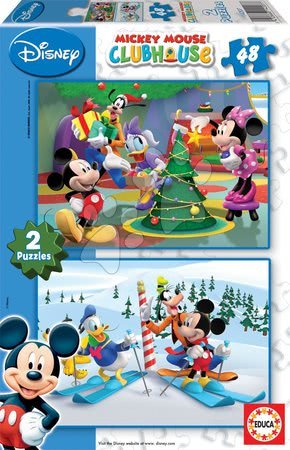 Otroške puzzle do 100 delov - Otroške puzzle Disney Miki in Mini Educa - 2