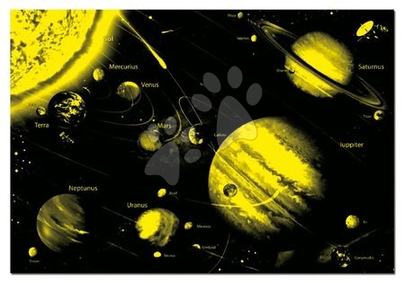 Puzzle luminoso - Puzzle Neon Series, Solar System Educa - 2