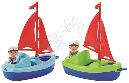 Hračky do vody - Plachetnica s námorníkom Écoiffier