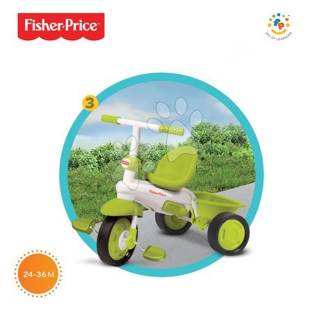 Tříkolky od 10 měsíců - Tříkolka Fisher-Price Classic Green smarTrike - 3