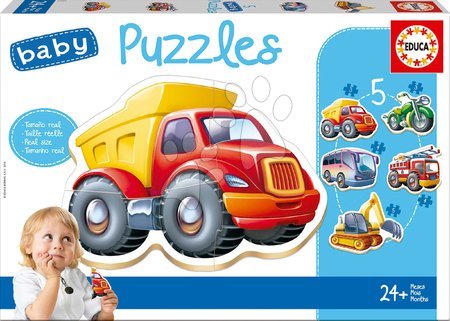 Bébi puzzle - Bébi puzzle Közlekedési eszközök Educa - 3