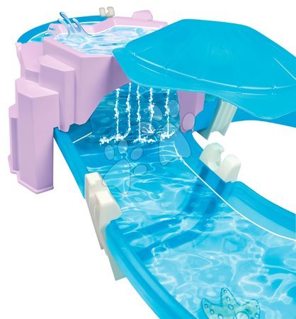 Waterways for kids - Water track in the shape of a heart with a swing and a hideout Mermaid AquaPlay - 4