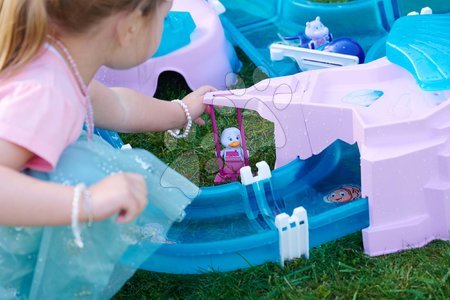 Circuits à eau pour enfants - Parcours aquatique en forme de cœur avec balançoire et cachette Mermaid AquaPlay - 21