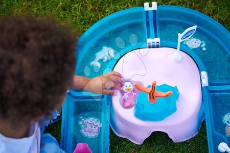 Circuits à eau pour enfants - Parcours aquatique en forme de cœur avec balançoire et cachette Mermaid AquaPlay - 24