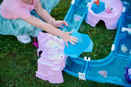 Circuits à eau pour enfants - Parcours aquatique en forme de cœur avec balançoire et cachette Mermaid AquaPlay - 25