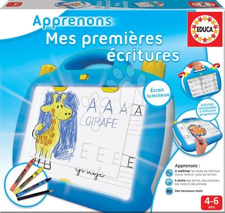 Jouets créatifs et didactiques - Nous apprenons à écrire avec la tablette électronique My First Writings Educa.