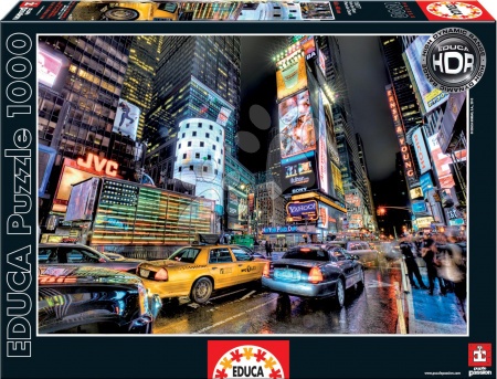 1000 darabos puzzle - Puzzle Times Square Educa - 2