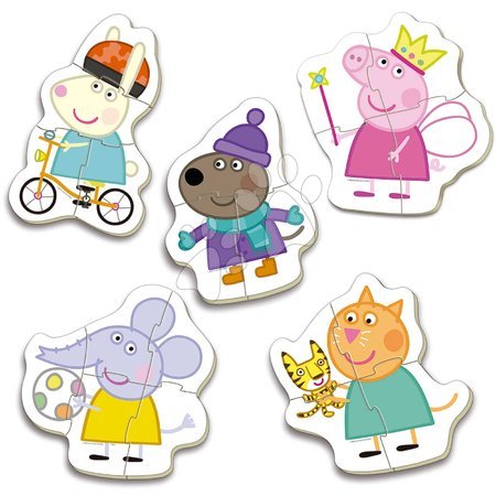 Peppa Pig - Puzzle pour les plus petits Baby 5 Disney Peppa Pig Educa_1