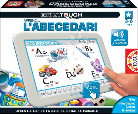 Hračky pre najmenších - Tablet elektronický ABC L'Alphabet Educa